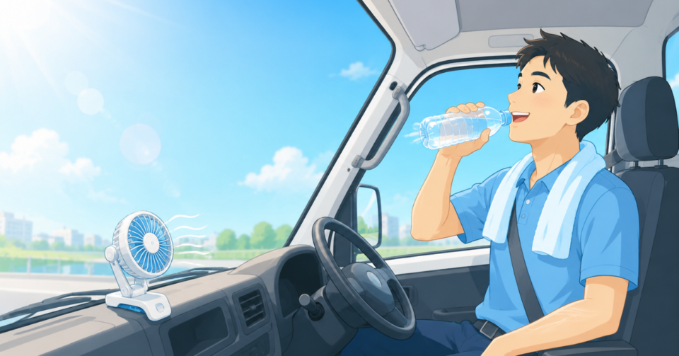 水分・塩分をこまめに補給する