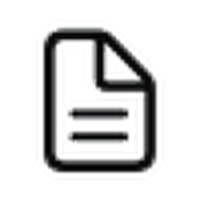 CSV出力アイコン（ドキュメント）