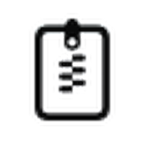 CSV+領収書写真ZIPアイコン（クリップボード）