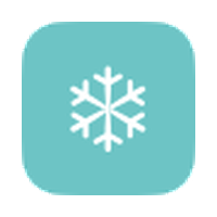 軽冷蔵車アイコン（雪マーク）